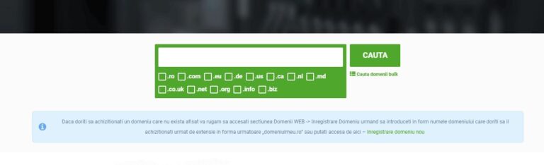 inregistrare domeniu